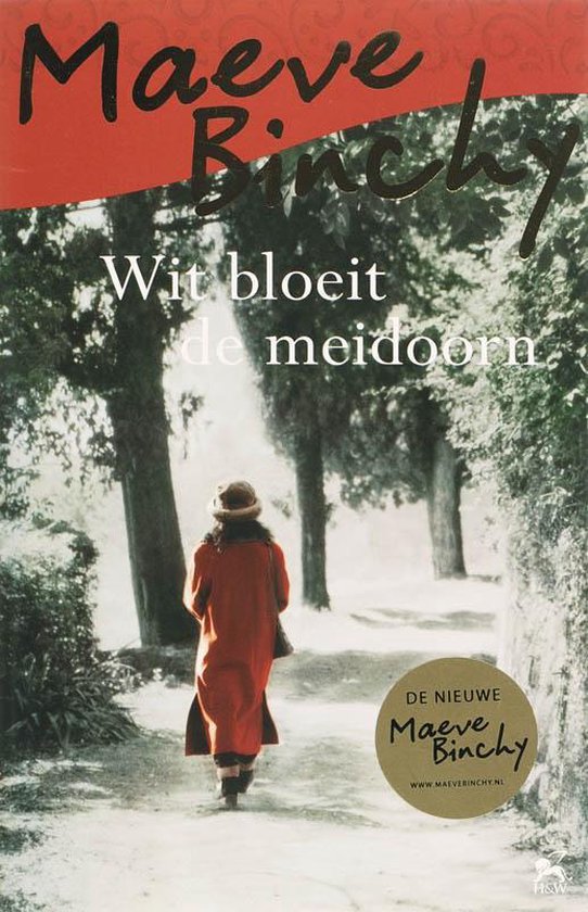 Cover van het boek 'Wit bloeit de meidoorn' van Maeve Binchy