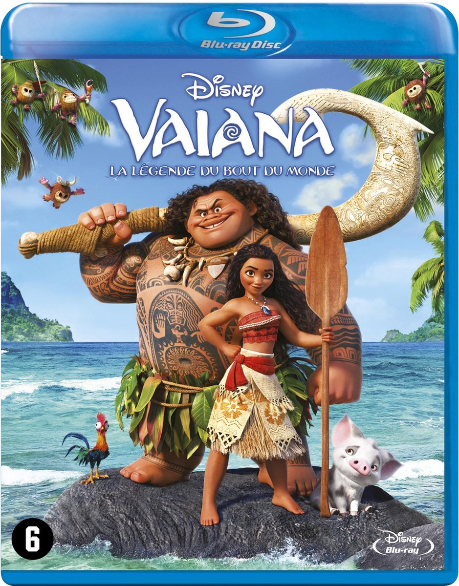 Vaiana (Blu-ray) (Blu-ray), Auliʻi Cravalho | DVD | bol.com