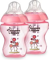 Fles Tommee Tippee 260Ml Girl Twinpack