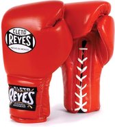 Cleto Reyes Rood Traditionele Veter Training Bokshandschoenen-16 oz.