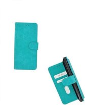 Pearlycase Turquoise Hoes Wallet Book Case voor Huawei Mate 20 Pro