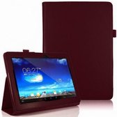 Asus Memo Pad 10 ME102A Leather Stand Case Bruin Brown