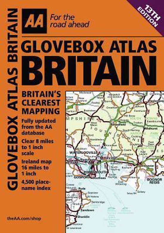 AA Glovebox Atlas Britain - cover