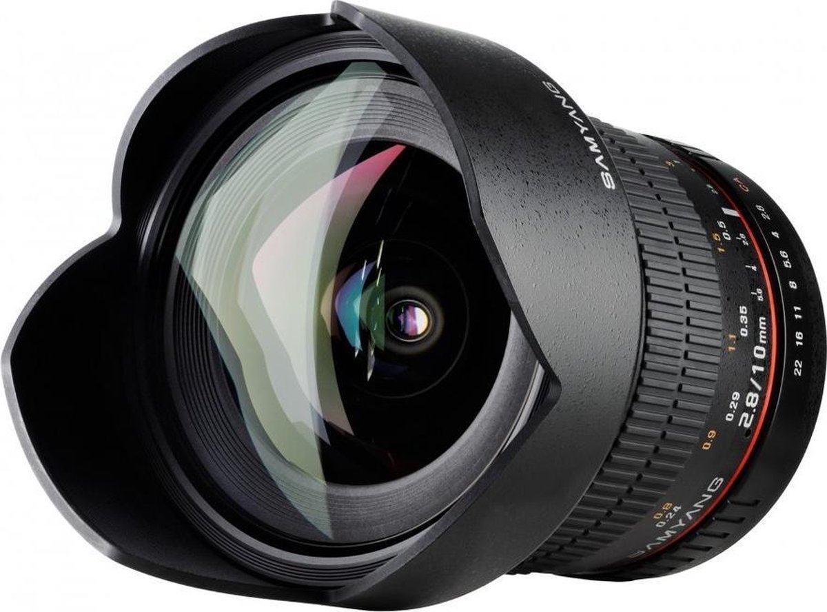 Samyang 10mm F2.8 Ed As Ncs Cs- Prime lens - geschikt voor Canon Spiegelreflex