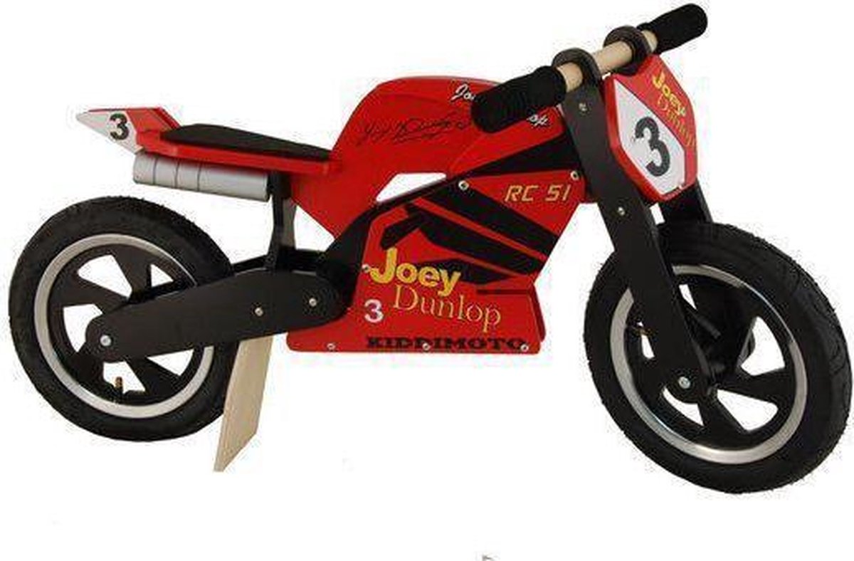 server Egypte Arabische Sarabo Kiddimoto Superbike - Houten Loopmotor Joey Dunlop | bol.com
