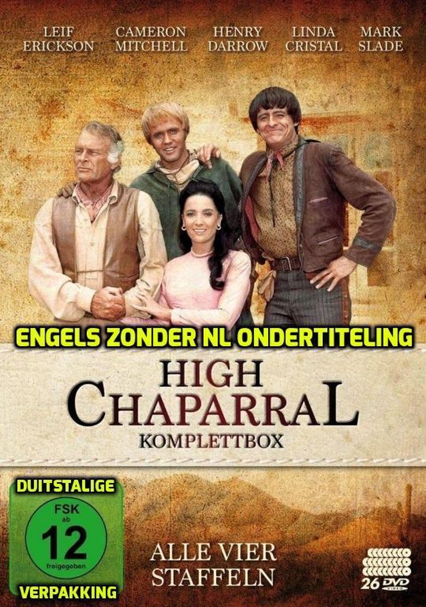 High Chaparral - Complete: All 4 Seasons [26 DVDs]