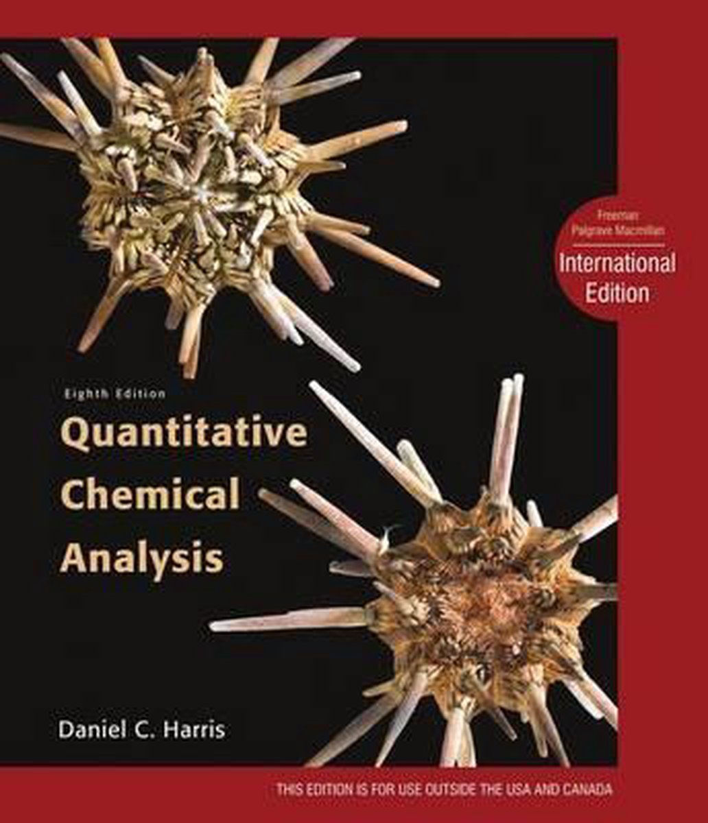 ハリス分析化学　 QUANTITATIVE CHEMICAL ANALYSIS Quantitative Chemical Analysis | Amazon.com.br
