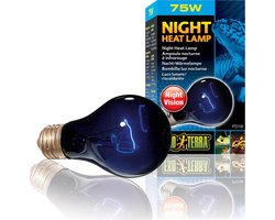 Exo Terra - Warmtelamp - Reptielen - Ex Maanlichtlamp Ng A19 75w - 6x6x10,5cm - 1st
