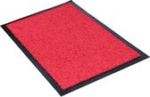 Schoonloopmat / Twister / 60 cm x 90 cm / 060 rood