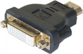 CUC Exertis Connect 127951 tussenstuk voor kabels HDMI DVI-I Zwart