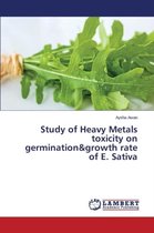 Study of Heavy Metals toxicity on germination&growth rate of E. Sativa