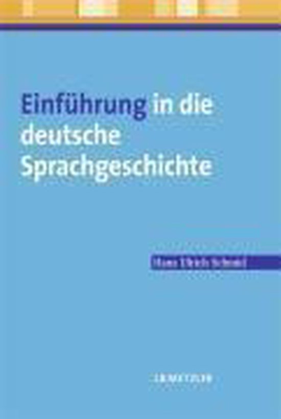 Einführung in die deutsche Sprachgeschichte - cover