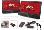 Caliber MPD2010T - Portable DVD speler -2x 10 Inch met 2x DVD speler - Zwart