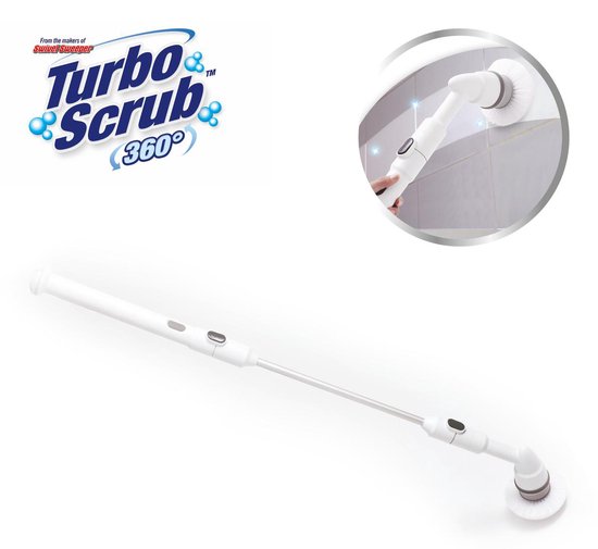 Turbo Scrub Basic Schoonmaakborstel Roterend Draadloos - Elektrisch