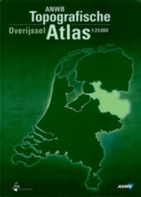 Cover van het boek 'ANWB Topografische atlas Overijssel'