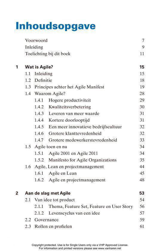 Agile Pocketguide Voor Agile Organisaties