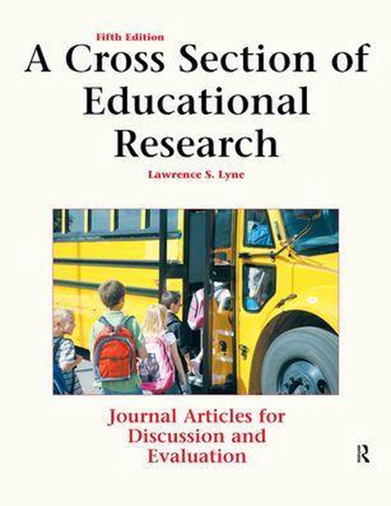 A Cross Section of Educational Research - cover