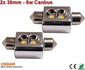 2x 12v Canbus 36mm 2x osram - 110 lumen