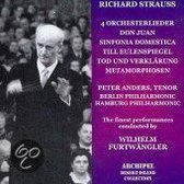 Strauss: 4 Orchesterlieder, Don Jua