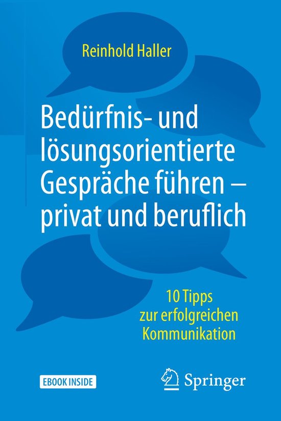 Bedürfnis- und lösungsorientierte Gespräche führen - pri ... - cover
