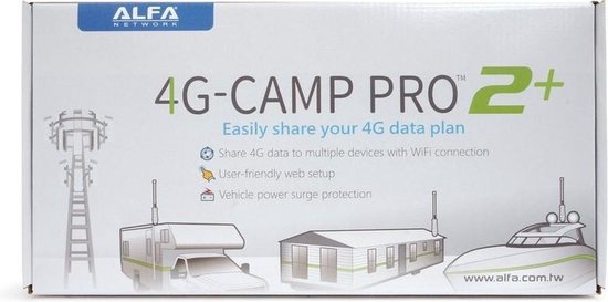 Alfa Network 4G-Camp Pro 2 Wifi netwerk