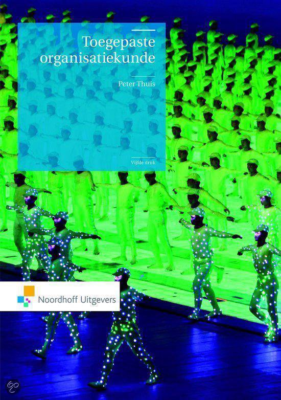 Cover van het boek 'Toegepaste organisatiekunde' van Peter Thuis