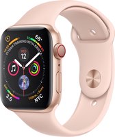 vaas roem Ten einde raad Apple Watch Series 4 GPS - Cellular - Smartwatch dames - 44mm - Roze |  bol.com