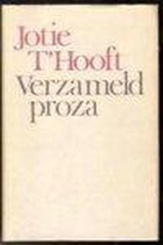 Verzameld Proza - cover