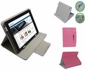 Case voor de Yarvik Noble 97ic Tab09 410, Diamond Class Cover, Roze, merk i12Cover