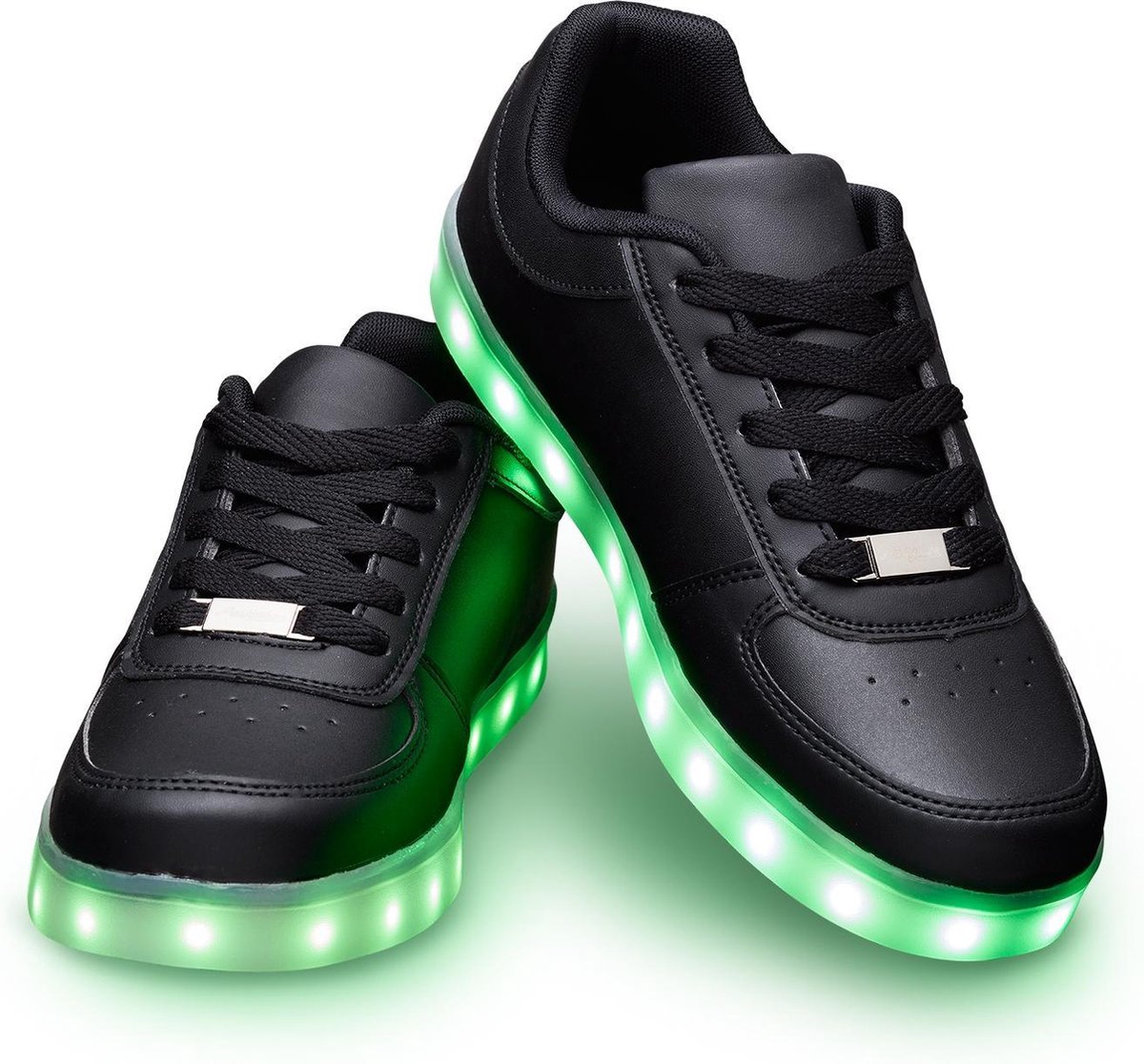 Schoenen lichtjes - Lichtgevende schoenen - Zwart - Maat 39 |