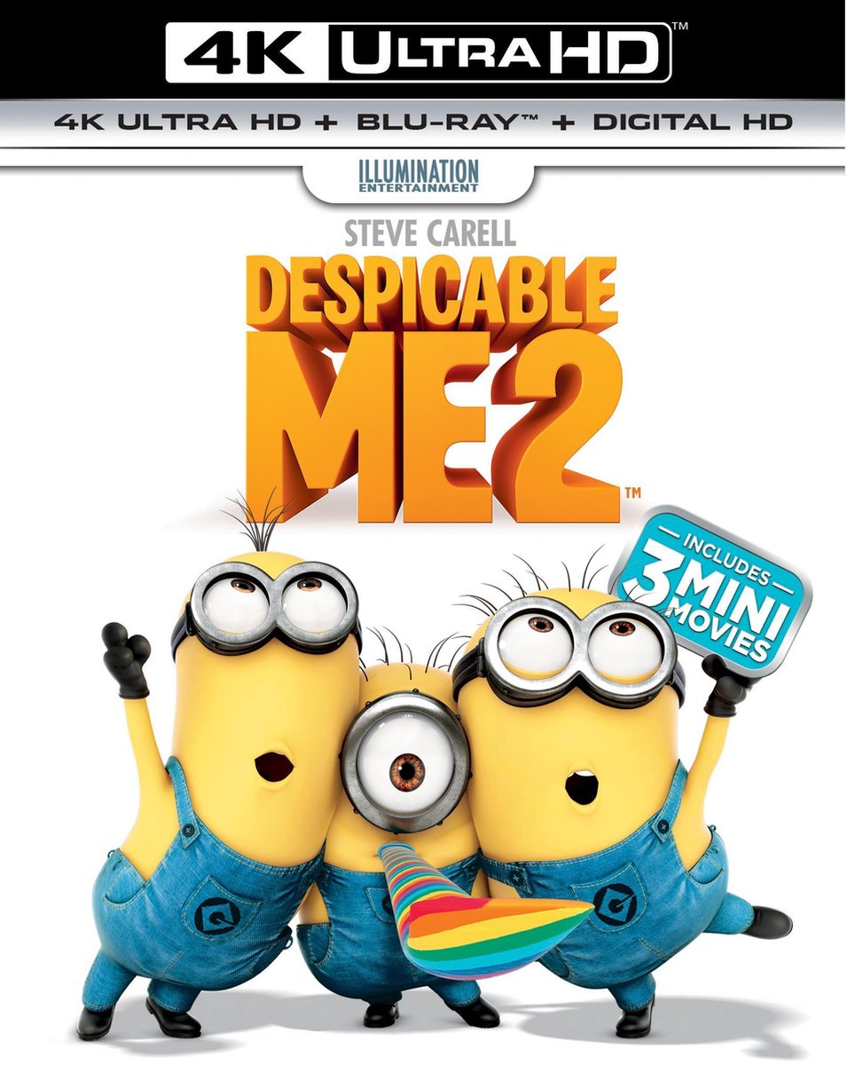 Verschrikkelijke Ikke 2 (4K Ultra HD Blu-ray)-