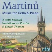 Martinu Cello Sonatas 1-3
