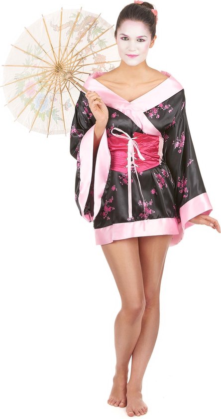 LUCIDA - Kort geisha kostuum voor dames - S | bol.com