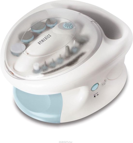 HoMedics MAN-3023A-EU manicure/pedicure set Kunststof Blauw, Wit