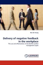 Delivery of negative feedback in the workplace