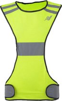 Rucanor Safety Running Vest X - Veiligheidshesje - Maat M - Reflectie -  Fluor Geel