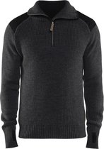 Blaklader Wollen sweater 4630-1071 - Donkergrijs/Zwart - XXL