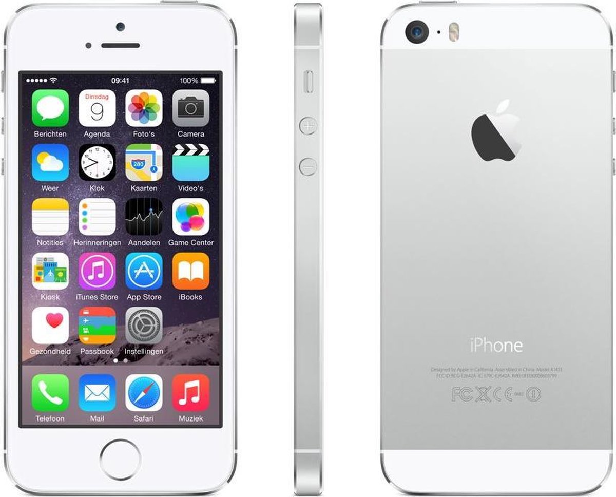 moersleutel botsing Vervolg Apple iPhone 5s - 16GB - Wit | bol.com