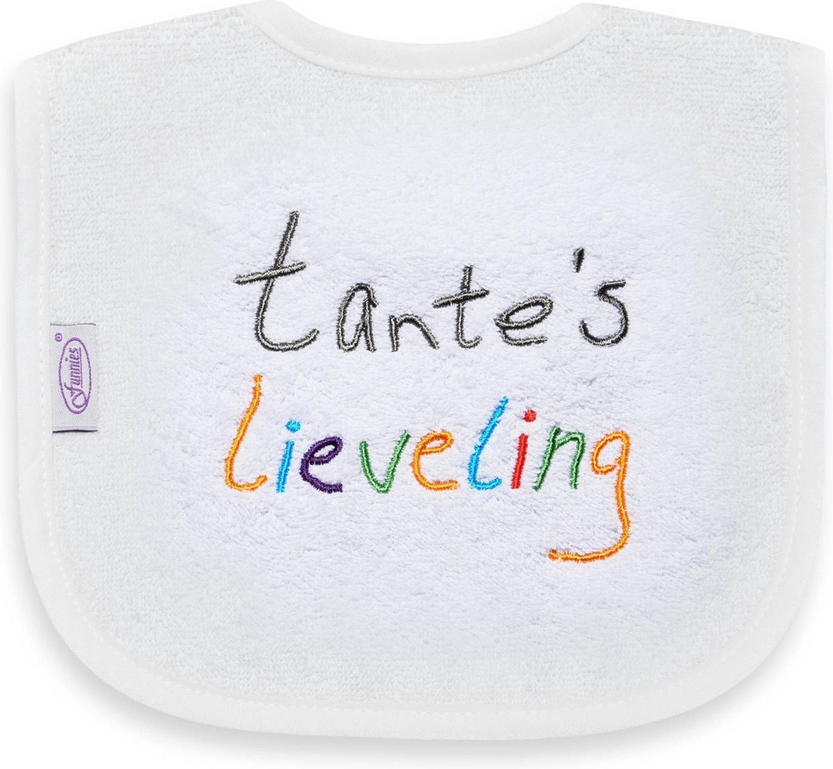 Goedkoopste Set van 2 slabbetjes Oom's lieveling / Tante's lieveling