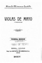 Violas de mayo, Versos