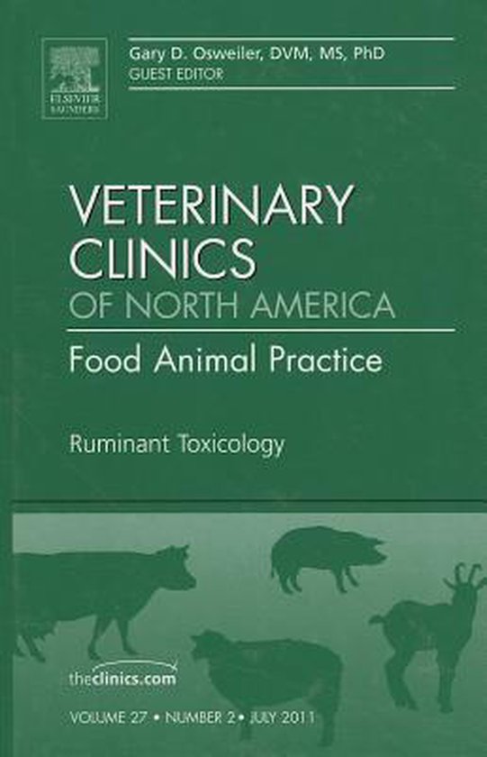 Ruminant Toxicology, An Issue Of Veterinary Clinics: Food An - cover