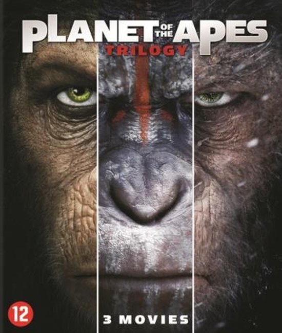 Planet Of The Apes 1 - 3 (Blu-ray) - Disney Movies