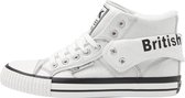 British Knights Roco Schoenen Unisex  Sportschoenen - Maat 38 - Unisex - zilver/wit/zwart