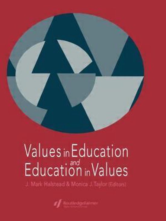 Values In Education And Education In Values - cover