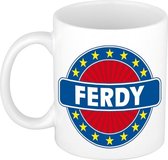 Ferdy naam koffie mok / beker 300 ml  - namen mokken