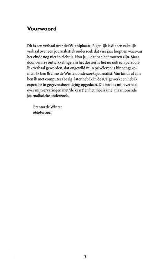 Een pagina met de titel "Voorwoord". Rechtsboven staat "7".
