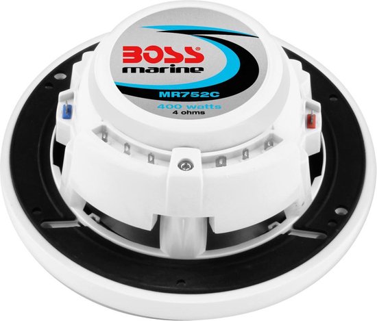 Boss Audio Systems witte 400 Watt Luidsprekerset MR752C - BOSS MARINE