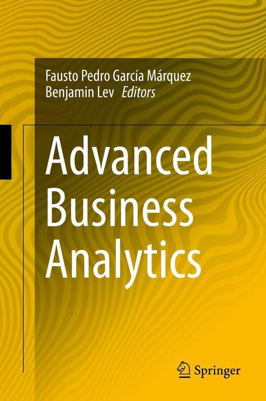 Advanced Business Analytics - cover