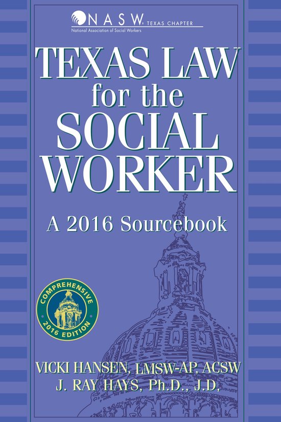 Texas Law for the Social Worker - cover