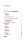 Inhoudsopgave van het boek 'To the point' met de titels van de hoofdstukken en de bijbehorende paginanummers.